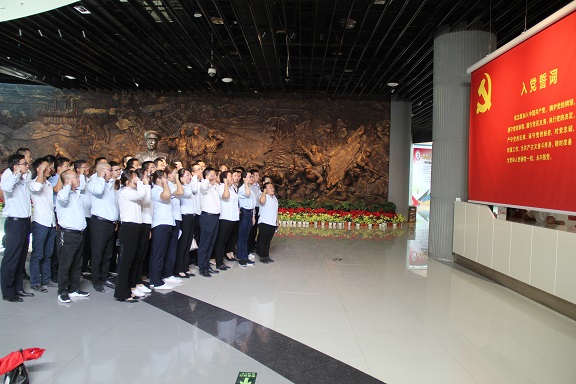 西北興業集團機關黨支部開展“四個一”主題黨日活動踐行初心和使命