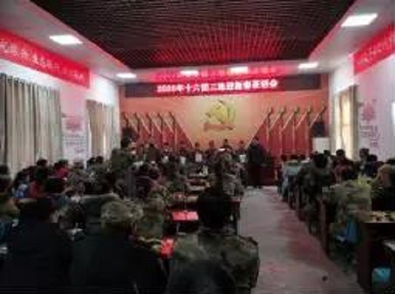 【喜迎新春】十六團三連舉辦迎新春茶話會活動