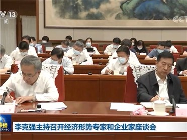 [視頻]李克強主持召開經濟形勢專家企業家座談會