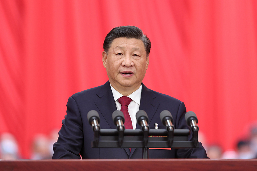 中國共產黨第二十次全國代表大會開幕 習近平作報告