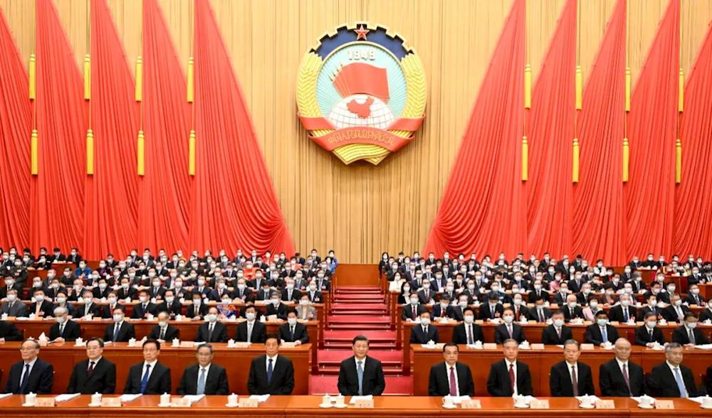 全國政協十四屆一次會議在京開幕 習近平等黨和國家領導人到會祝賀