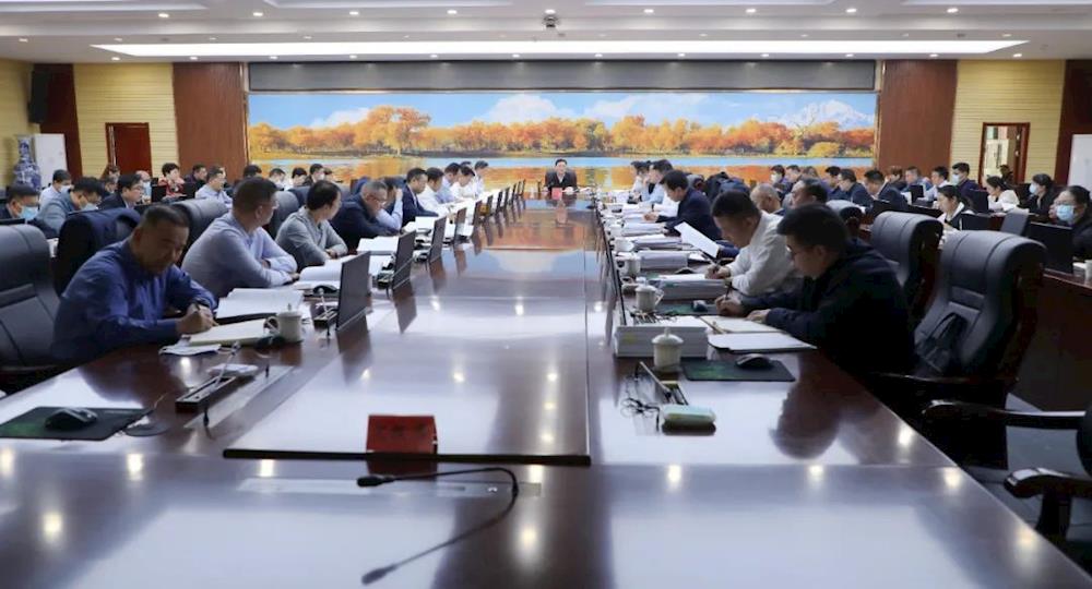 師市黨委常委會召開會議 丁翊強主持