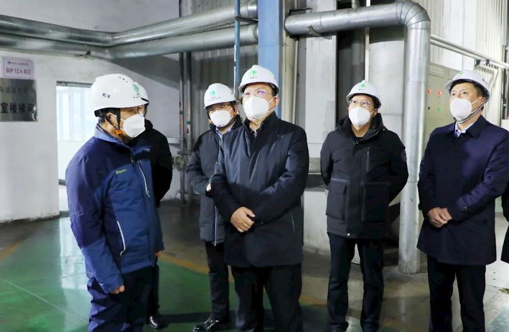 丁翊強到企業走訪慰問