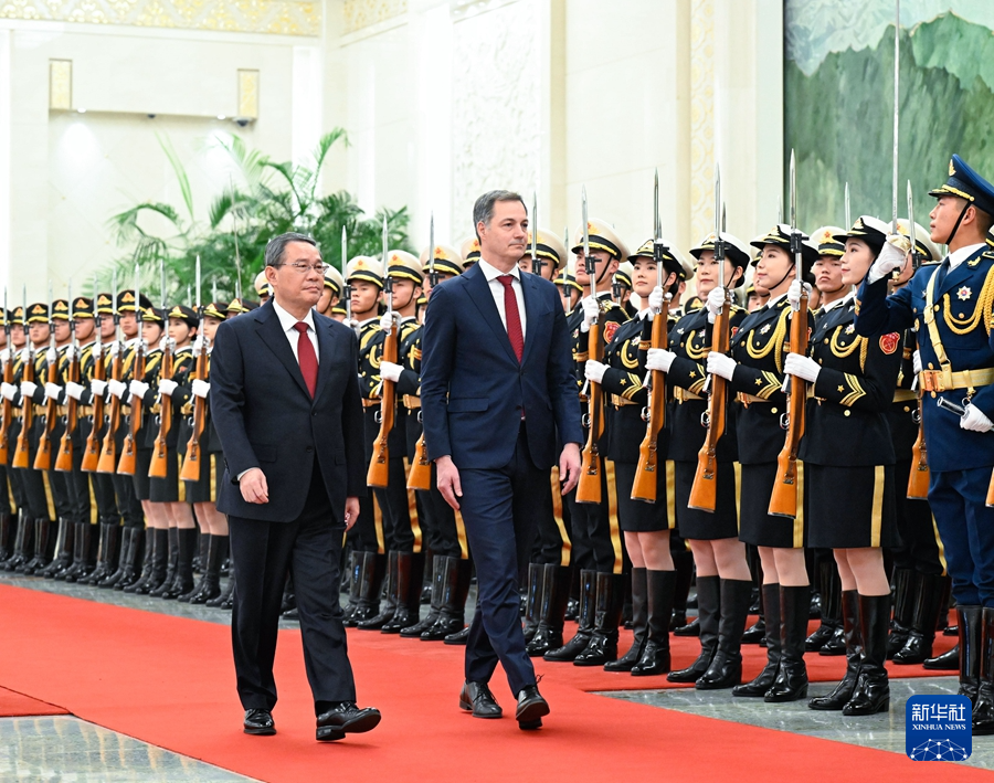 李強同比利時首相德克羅會談