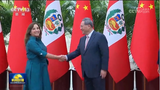 李強(qiáng)會(huì)見秘魯總統(tǒng)