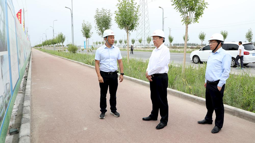 師市黨委書記、政委丁翊強到經開區調研并宣講黨的二十屆三中全會精神