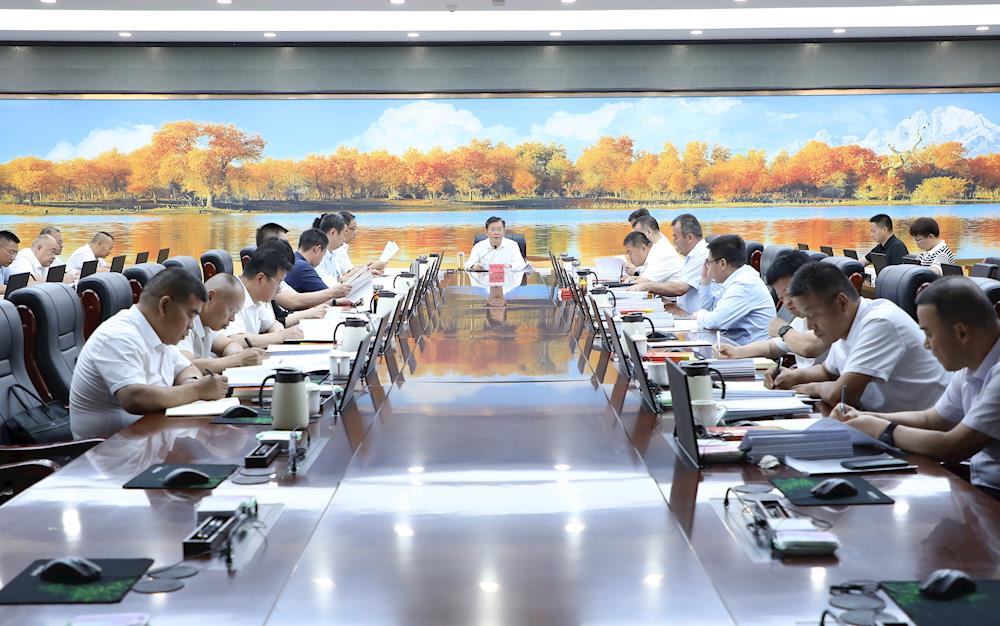 師市黨委理論學習中心組專題學習黨的二十屆三中全會精神