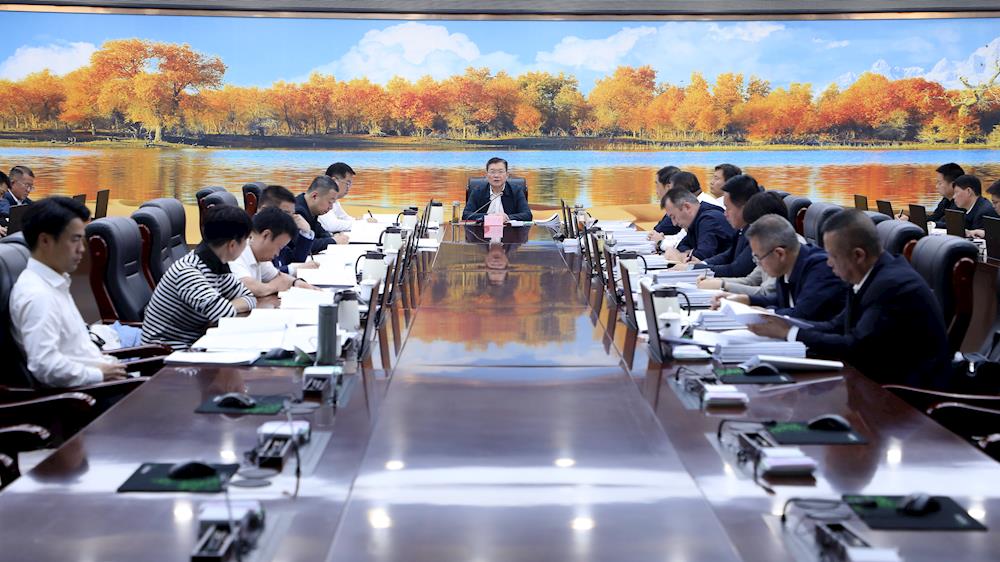 十二屆師市黨委常委會召開會議 傳達學習貫徹習近平總書記重要講話重要指示重要賀信精神