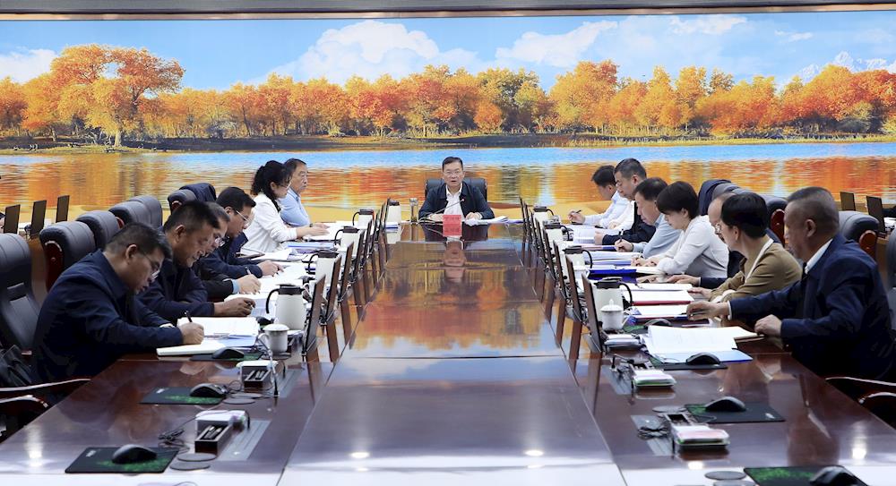 十二屆師市黨委常委會召開會議 傳達學習貫徹習近平總書記重要講話重要致信精神