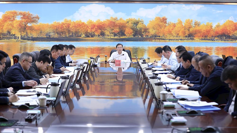 十二屆師市黨委常委會召開會議 傳達學習貫徹習近平總書記近期重要講話重要賀詞精神