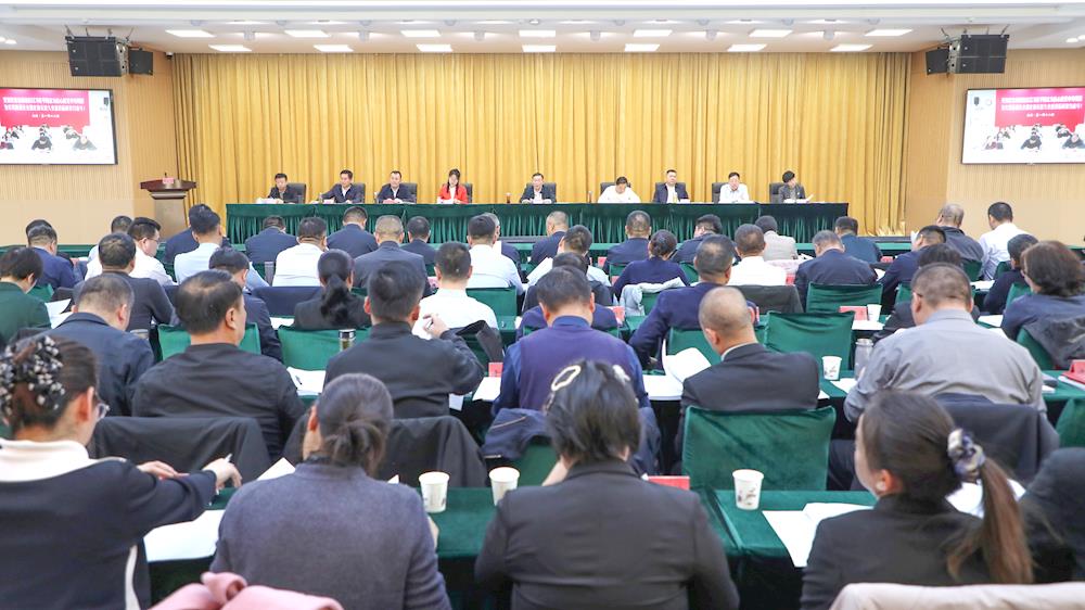 師市2024年度專題述法工作會議召開