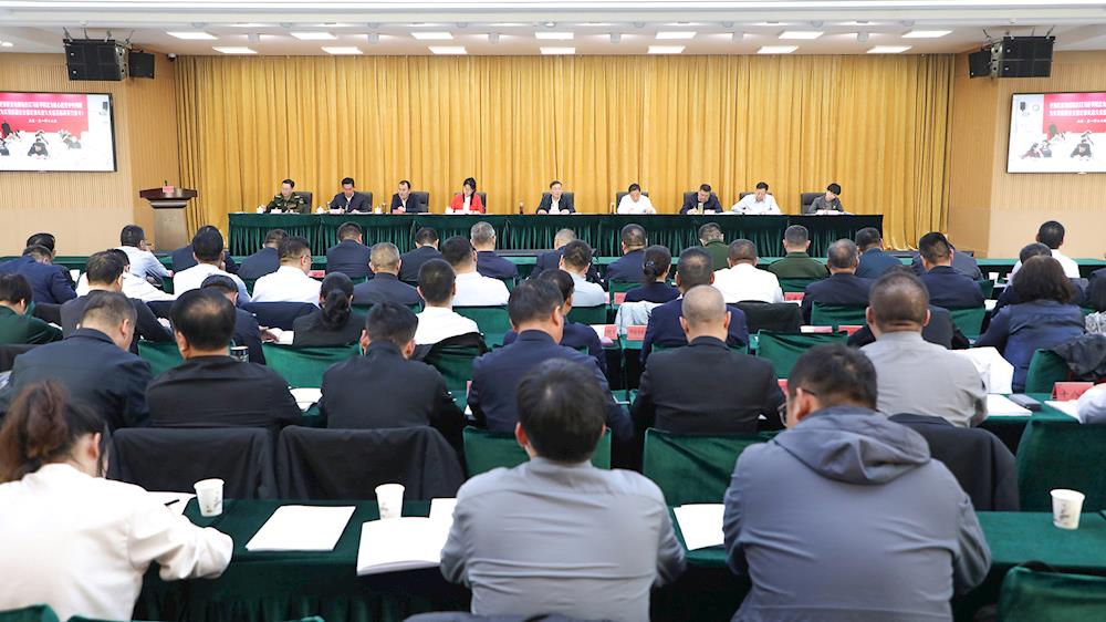 師市黨管武裝工作述職會議召開