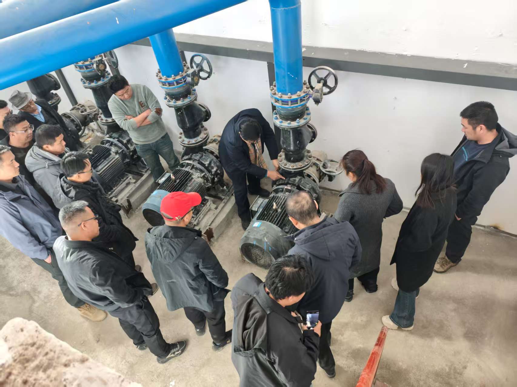 農閑充電  聚焦泵房滴灌  備戰春耕春播