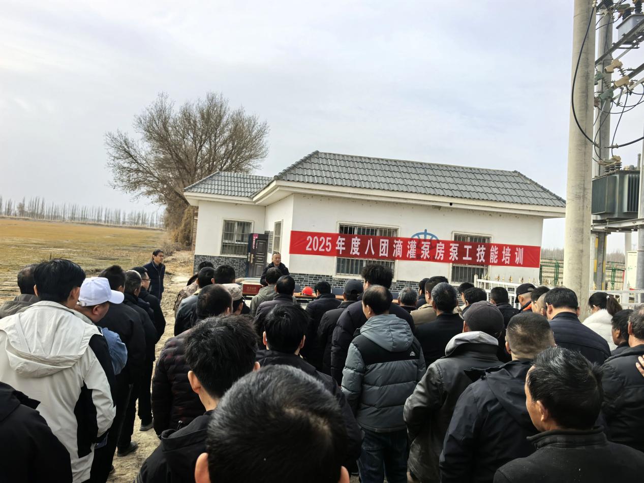 八團(tuán)開展泵工技能培訓(xùn)