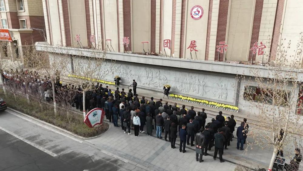 一團金銀川鎮開展清明節祭奠活動 緬懷革命先烈
